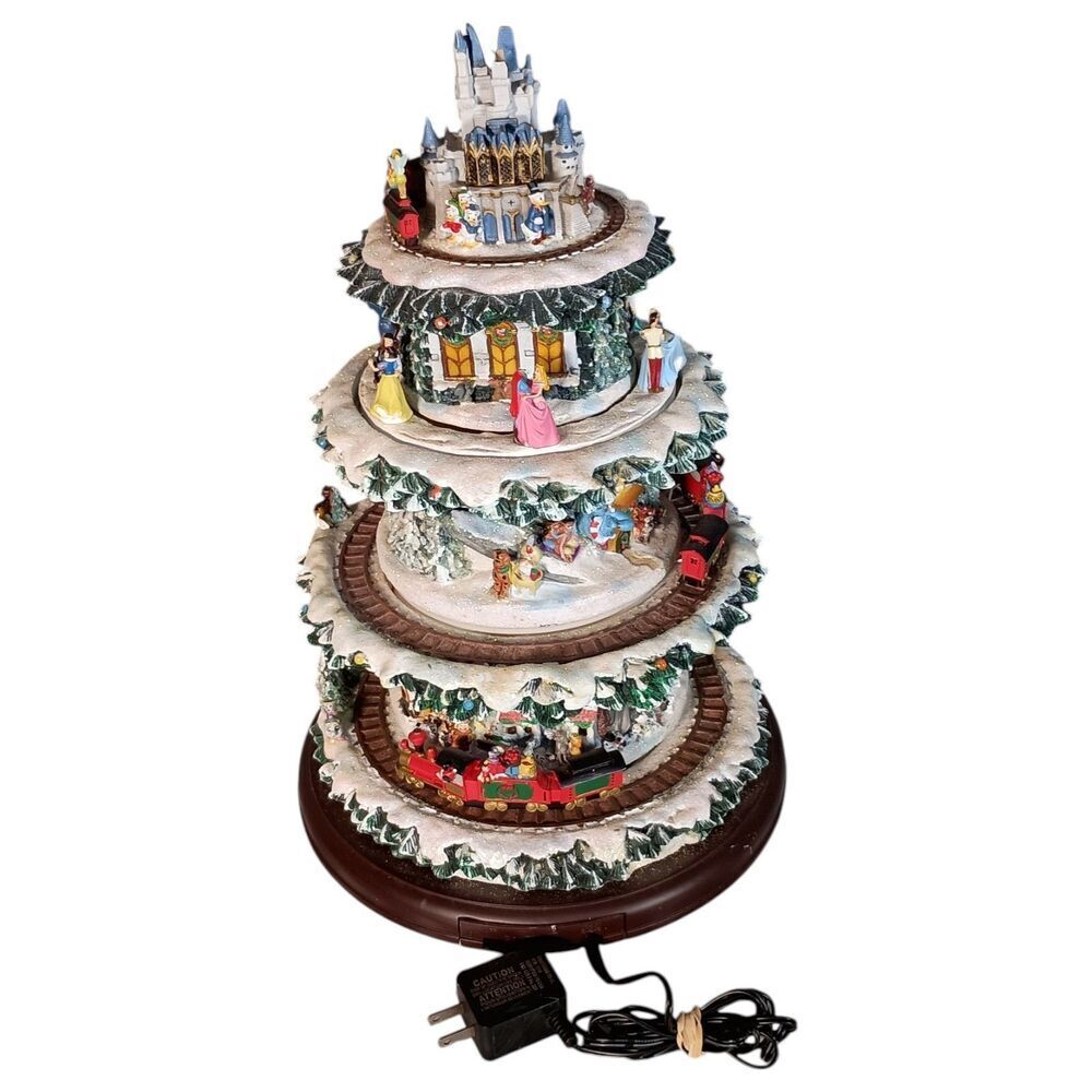 The Wonderful World Of Disney Animated Christmas Tree Hawthorne Village Musical - Picture 7 of 9
